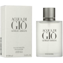 Load image into Gallery viewer, Giorgio Armani Acqua di Gio Eau De Toilette Spray Men 3.4 Oz/100 Ml