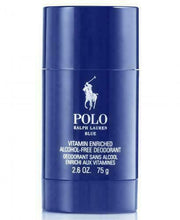 Load image into Gallery viewer, Ralph Lauren Polo Blue Deodorant Stick 2.6 Oz /75 g Men Alcohol Free