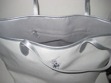 Load image into Gallery viewer, Women Ralph Lauren Tote Bag White Canvas Tote Bag Travel Weekender Gym Bag