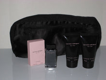 Load image into Gallery viewer, Narciso Rodriguez Women Set 0.25 Oz EDT Mini + 1.0 Oz Lotion+1.0 Shower Gel+ Bag