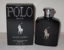 Load image into Gallery viewer, Ralph Lauren Polo Black Men 4.2 Oz / 125 Ml Eau De Toilette Spray New In Box
