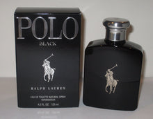 Load image into Gallery viewer, Ralph Lauren Polo Black Men 4.2 Oz / 125 Ml Eau De Toilette Spray New In Box