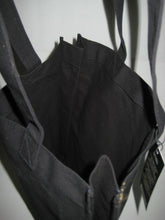 Load image into Gallery viewer, Marc Jacobs Fragrances Women Tote Bag Black Canvas Gold Bow Brand New With Tag