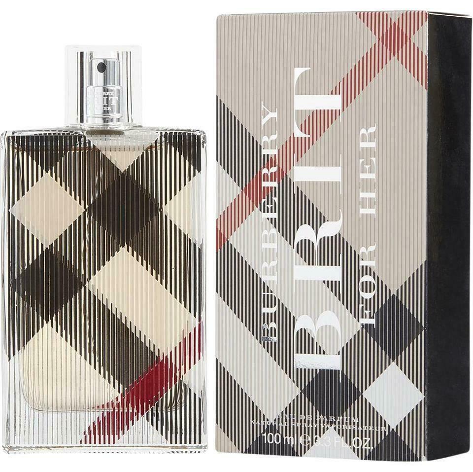 Burberry Brit Women 3.3 Oz / 100 Ml Eau de Parfum Spray New Sealed In Box