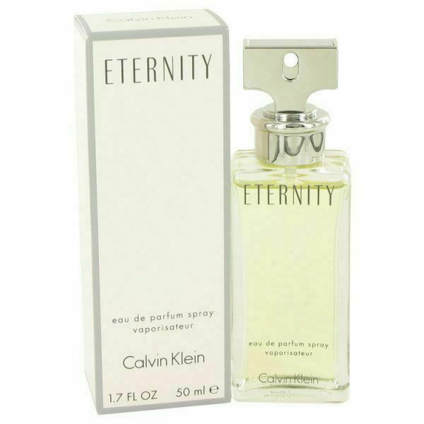 CK Calvin Klein Eternity Women Eau De Parfum Spray 1.6 Oz/50 Ml Damage Box