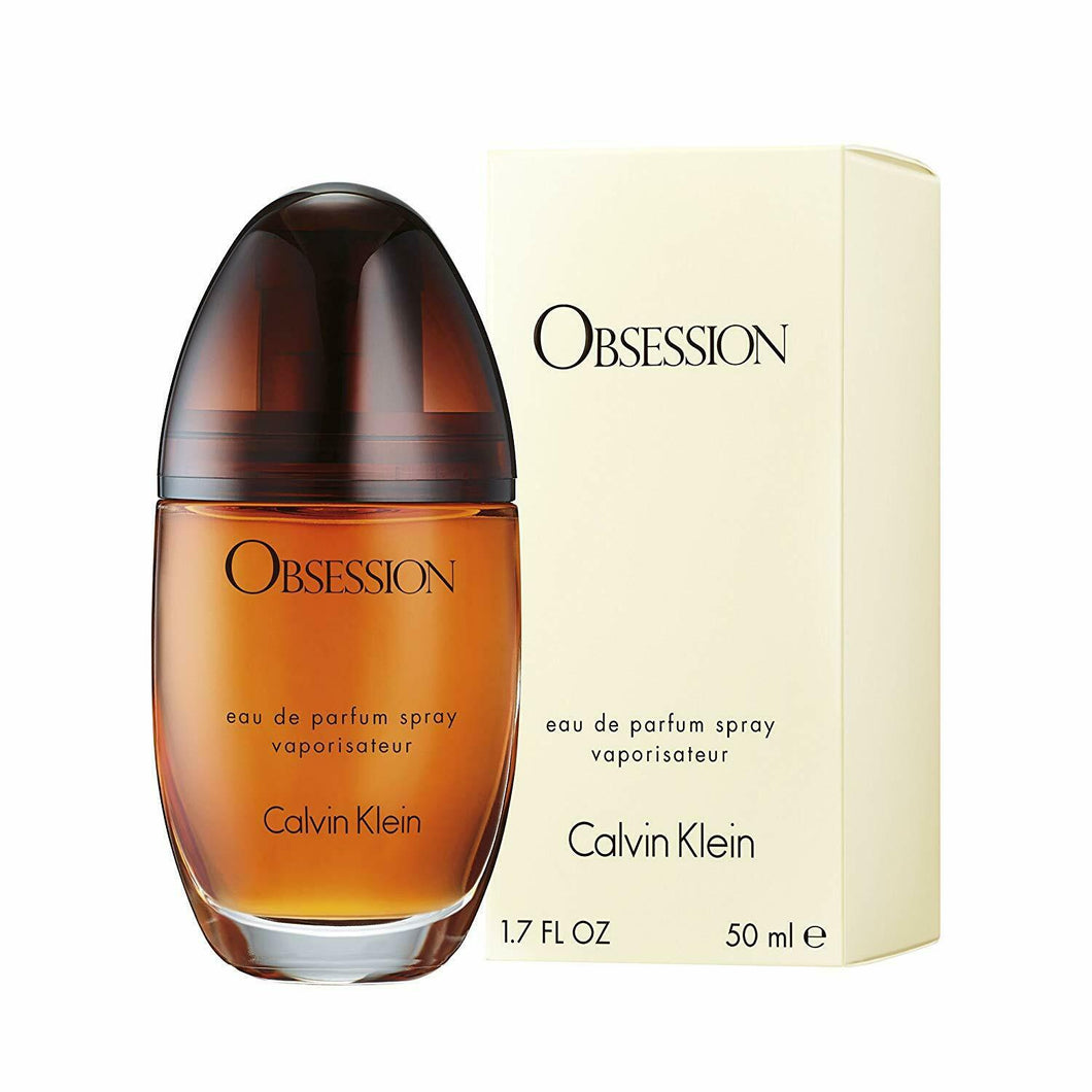 CK Calvin Klein Obsession Women Eau De Parfum Spray 1.7 Oz/50 Ml Damage Box