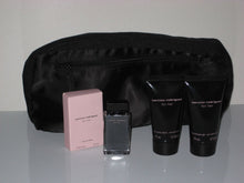 Load image into Gallery viewer, Narciso Rodriguez Women Set 0.25 Oz EDT Mini + 1.0 Oz Lotion+1.0 Shower Gel+ Bag
