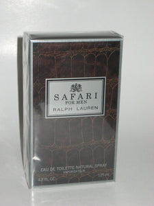 Ralph Lauren Safari Men 4.2 Oz / 125 Ml Eau de Toilette Spray New Sealed In Box