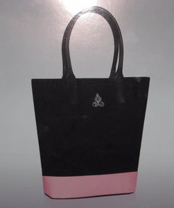 Women Ralph Lauren Tote Bag Pink/Black Canvas Tote Bag Travel Weekender Gym Bag