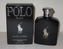Load image into Gallery viewer, Ralph Lauren Polo Black Men 4.2 Oz / 125 Ml Eau De Toilette Spray New In Box
