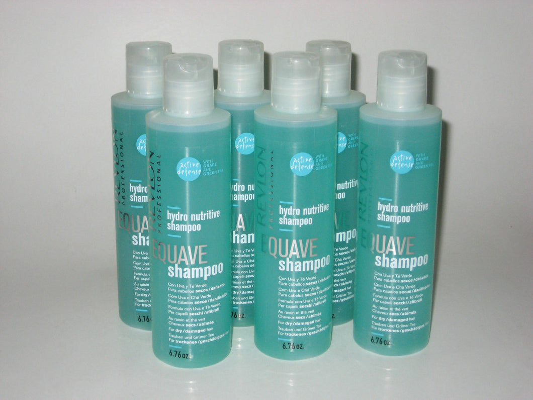 6 Piece Lot x Revlon Equave Hydro Nutritive Shampoo 6.76 Ounce New, Never Used