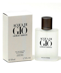 Giorgio Armani Acqua di Gio Eau De Toilette Spray Men 1.7 Oz/50 Ml New In Box