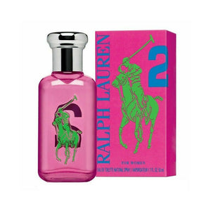 Ralph Lauren Big Pony No 2 Pink Women Eau De Toilette Spray 1.7 Oz New In Box