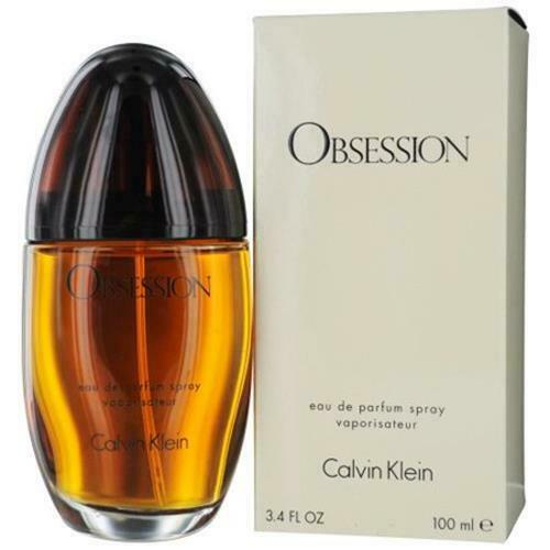 CK Calvin Klein Obsession Women Eau De Parfum Spray 3.3 Oz/100 Ml Sealed In Box