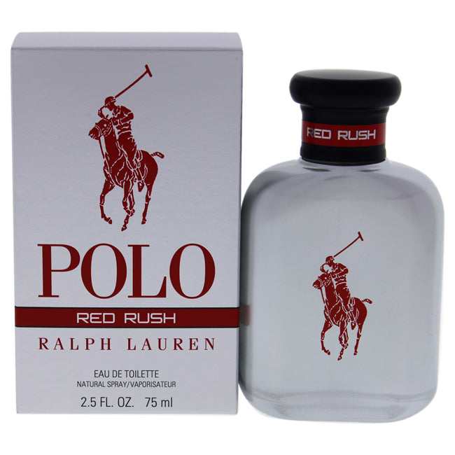 Ralph Lauren  Polo Red Rush Men Eau De Toilette Spray 2.5 oz/75 mL