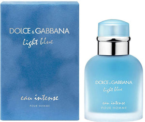 Dolce & Gabbana Light Blue Eau Intense Men Spray 1.6 Oz / 50 Ml no cello