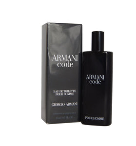 Giorgio Armani Armani Code Men Eau De Toilette Spray 0.5 Oz / 15 Ml
