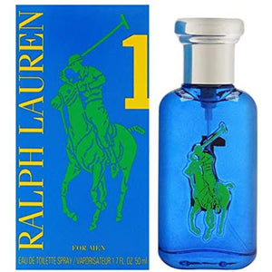 Ralph Lauren Big Pony No 1 Blue Men Eau De Toilette Spray 1.7 Oz
