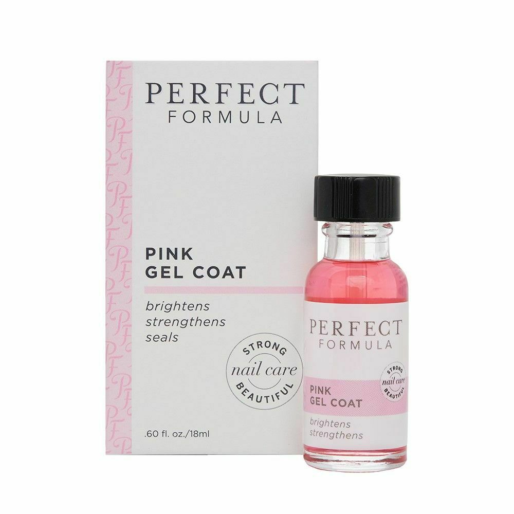 Perfect Formula Pink Gel Coat Nail Treatment 0.6 Oz New In Box