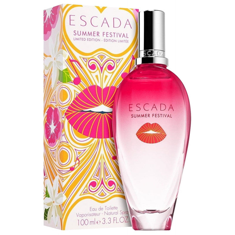 Escada Summer Festival Women Eau De Toilette Spray 3.3 Oz/100 Ml Limited Edition