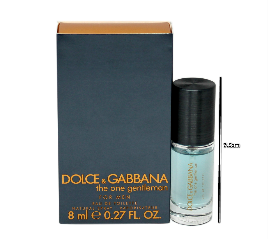 D&G Dolce & Gabbana The One Gentleman Eau De Toilette Travel Spray 0.27 Oz/8 Ml