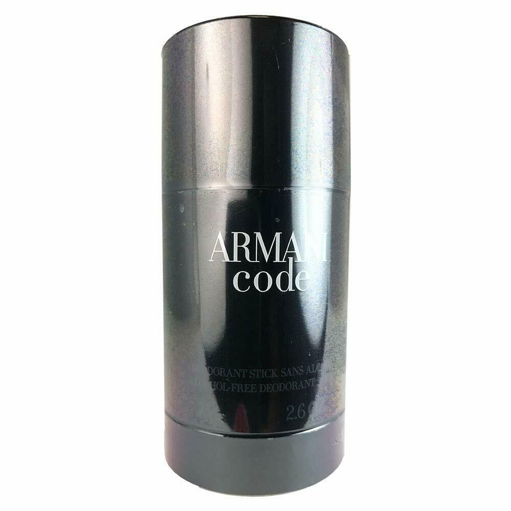 Giorgio Armani Armani Code Deodorant Stick Men Alcohol Free 2.6 Oz / 75 g